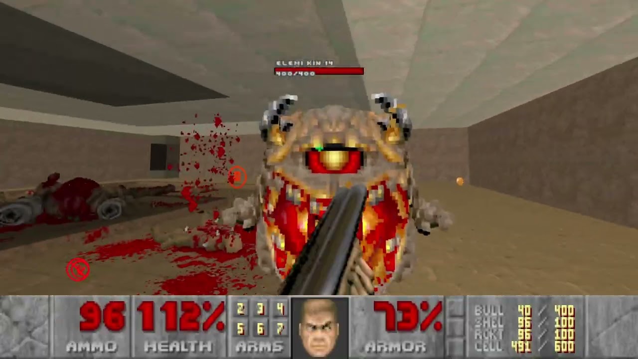 DOOM II Pokol a Földön (1994) 21. Pálya Nirvána 100% UV HUN