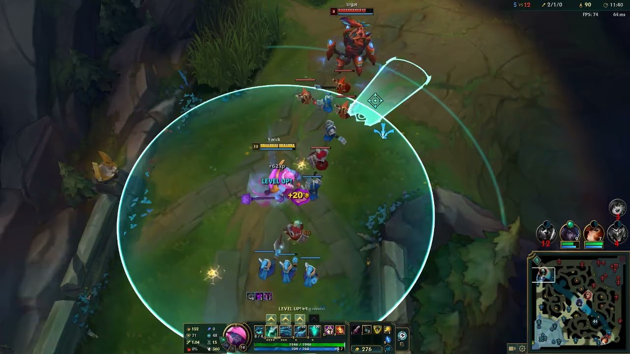 Yorick vs Urgot
