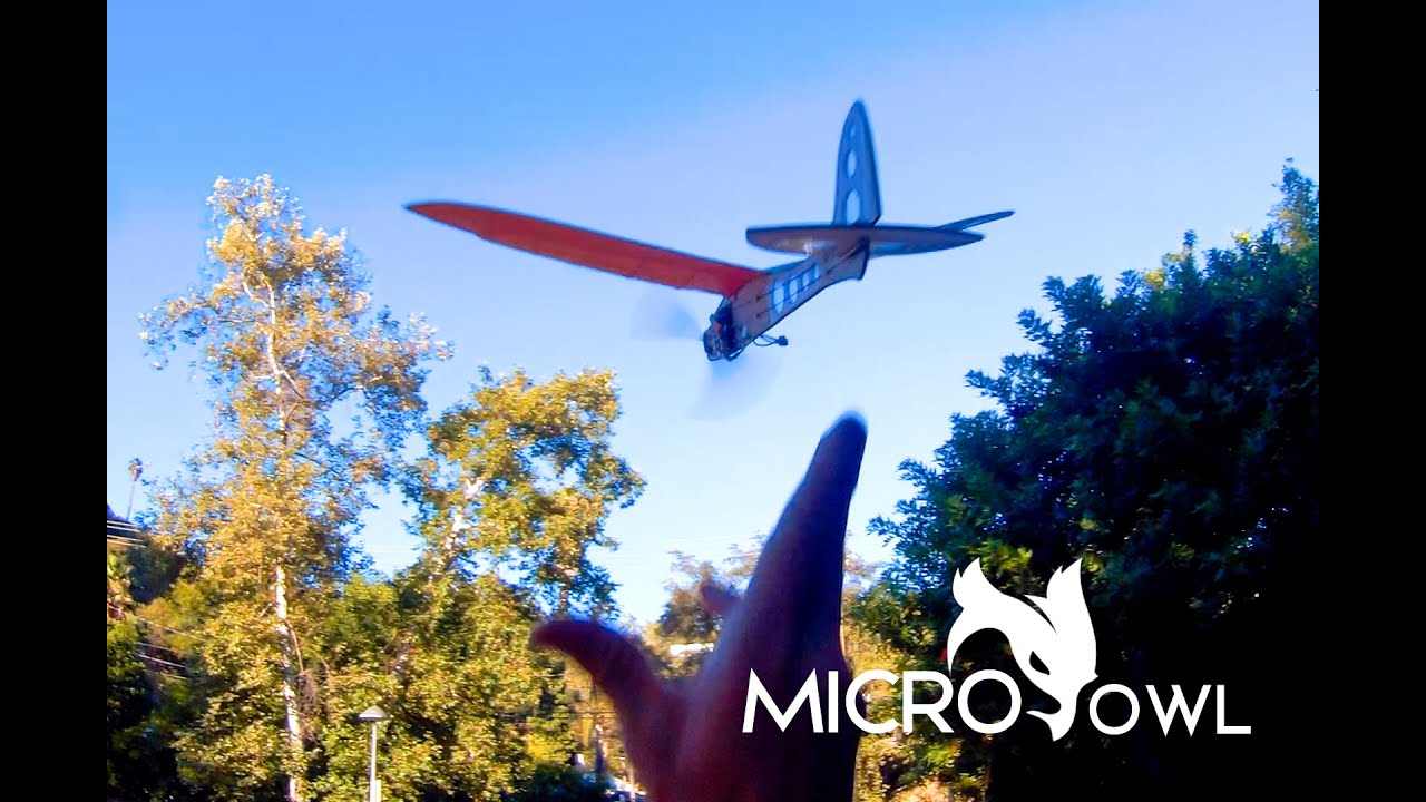 Micro Owl Parking Lot Test Flight