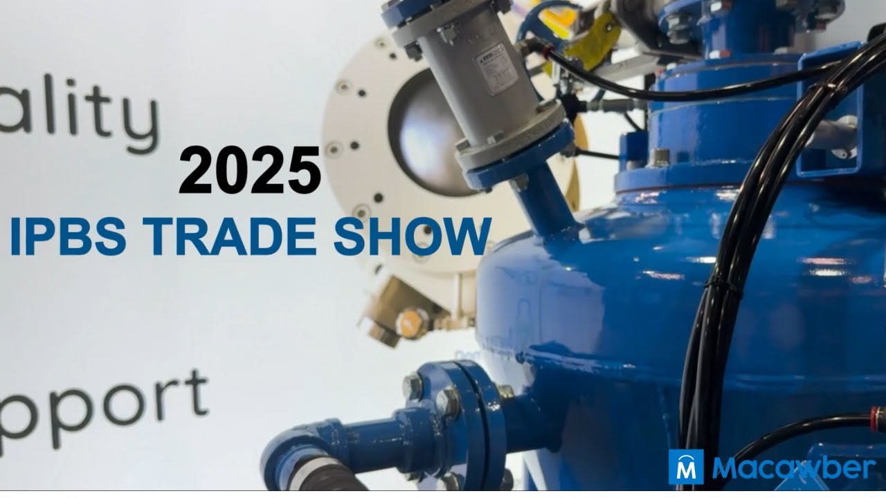 Macawber Engineering 2025 IPBS Trade Show | Dense Phase Pneumatic Conveying System Demonstration