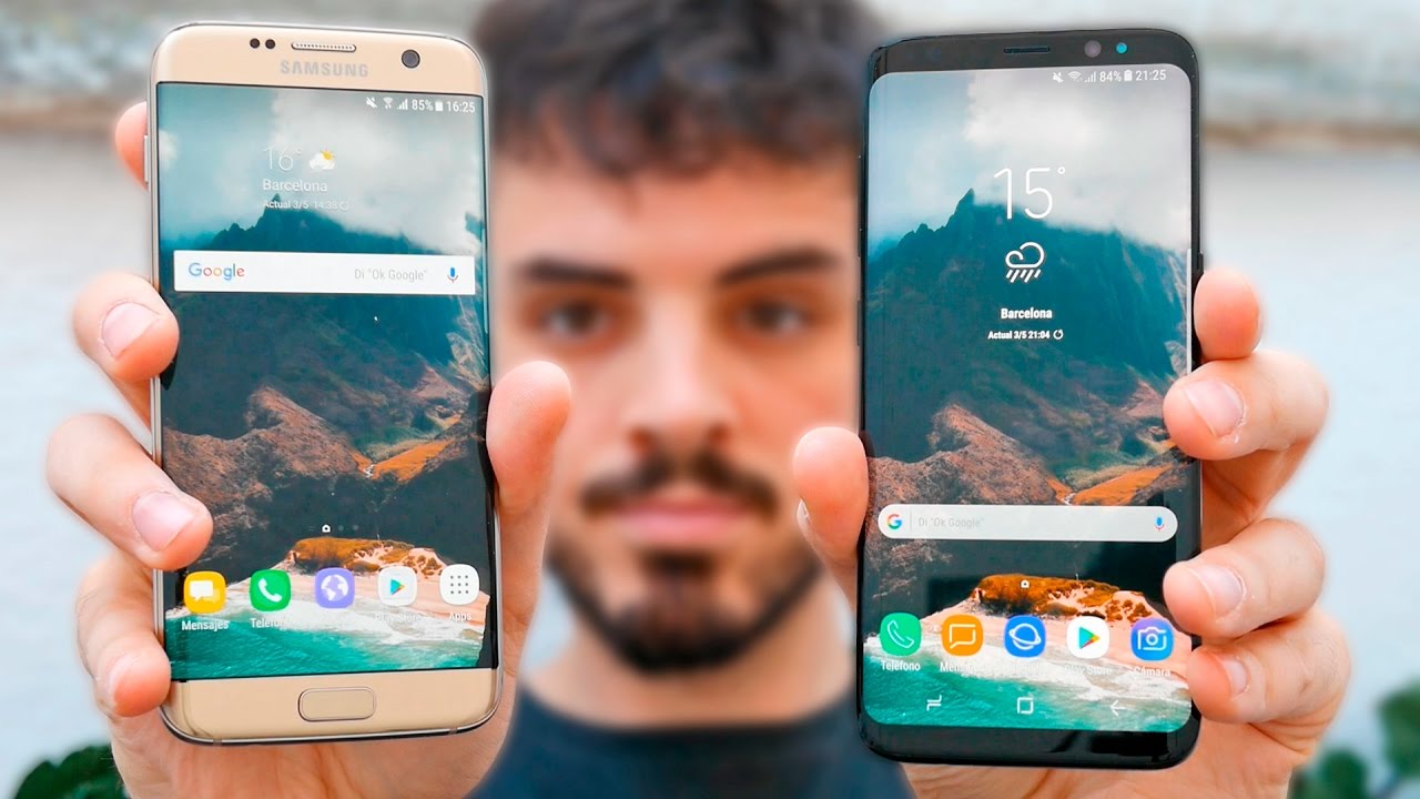 GALAXY S8 vs GALAXY S7 EDGE, ¿merece la pena PAGAR más?, en español