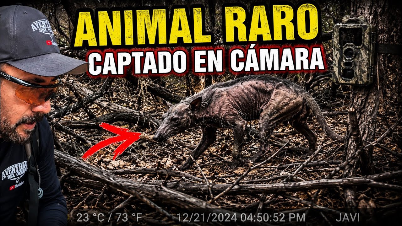 AVENTURA 539 CAPTADO EN CAMARA UN ANIMAL RARO EN LAS MONTAÑAS