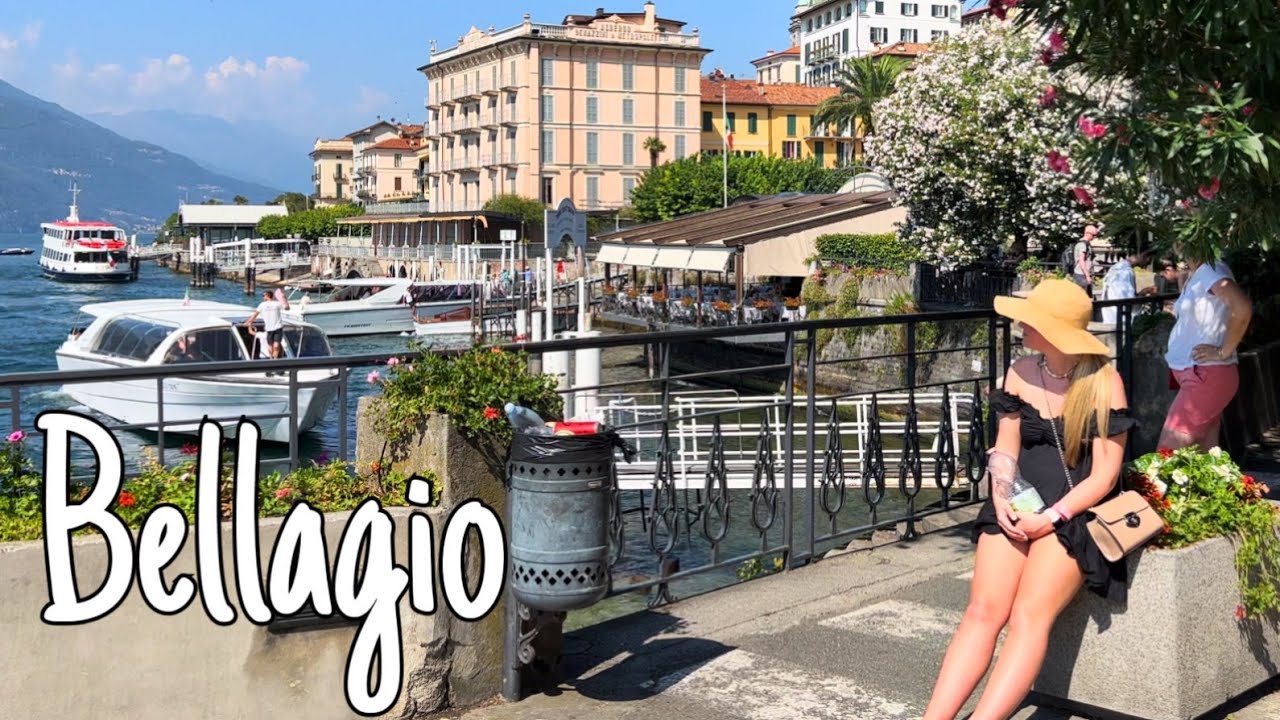 Promenade. Bellagio, Italy