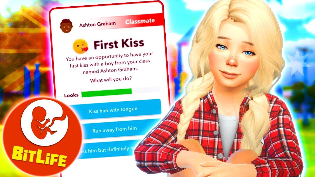 GROWING UP FAST! -  Bitlife Controls My Sims #2!