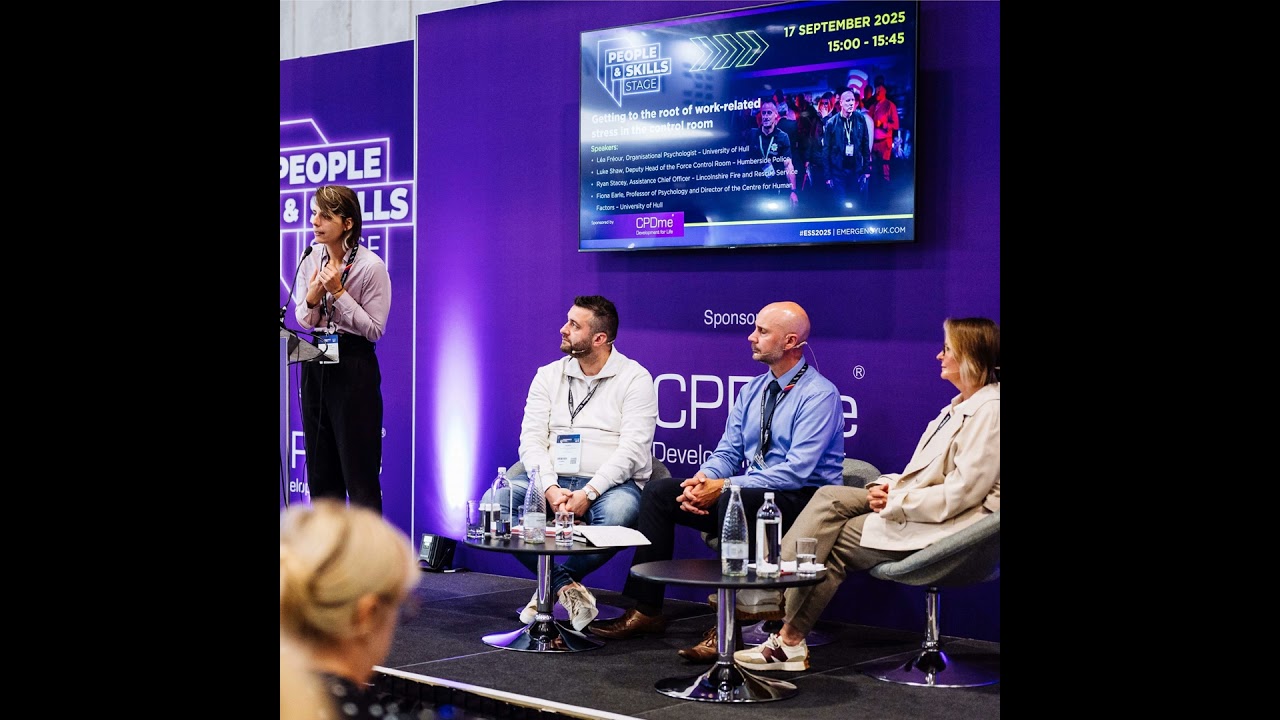 91. Getting to the root of work-related stress in the control room