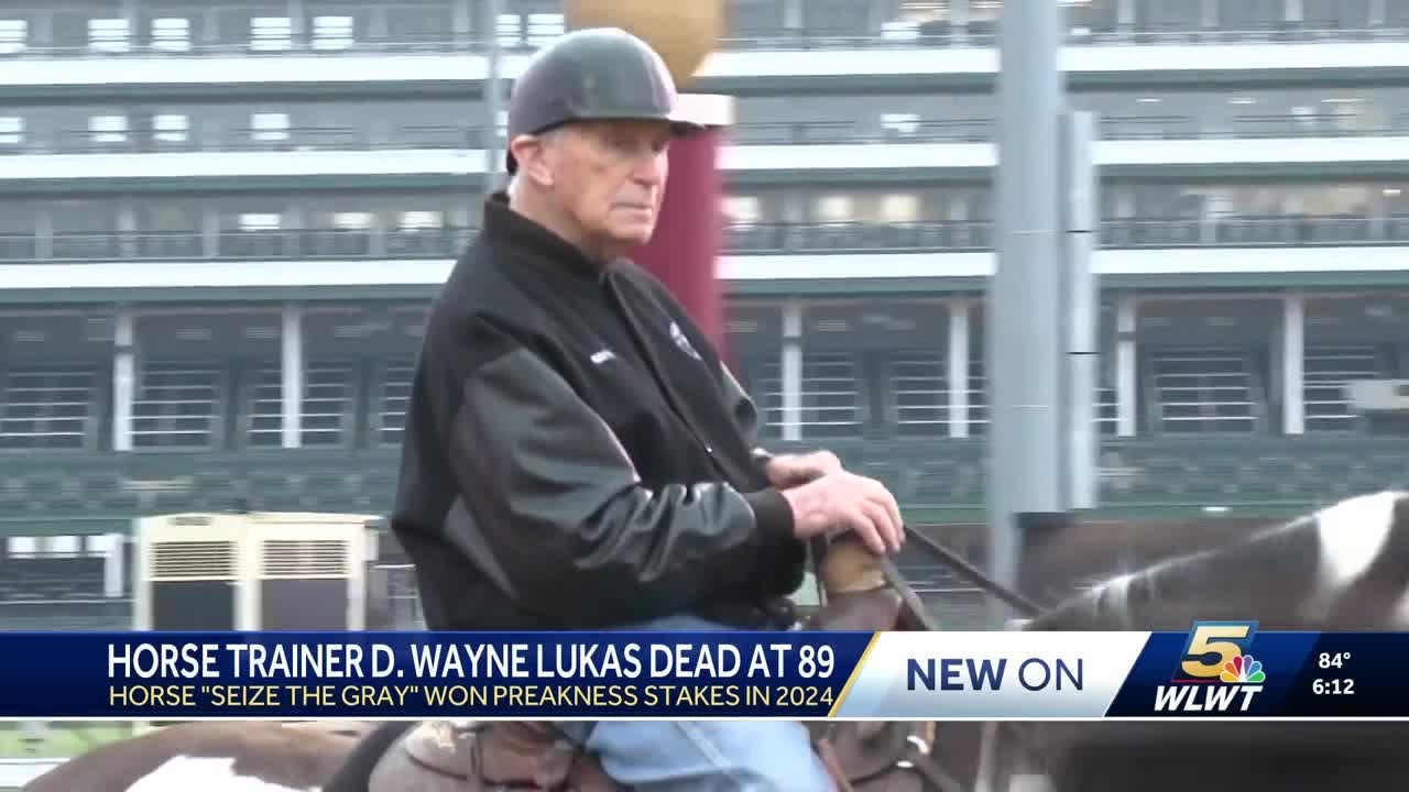Hall of Fame horse trainer D. Wayne Lukas, a winner of 15 Triple Crown races, dies at 89