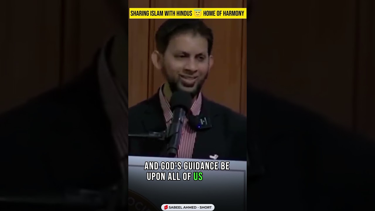 Sharing Islam with Hindus 😇 home of Harmony | Dr. Sabeel Ahmed