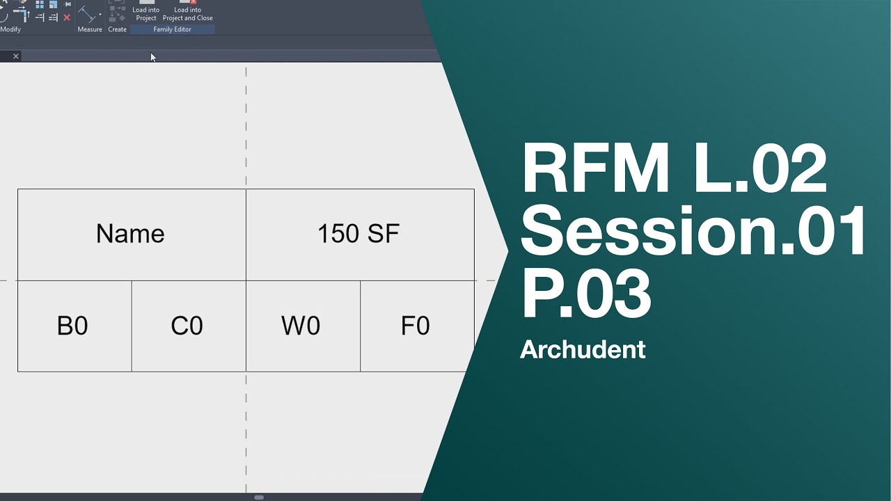 08. Revit Annotation Families 2D | التحكم في شكل الـ Room Tags و الـ Level Tags باحتراف – RFM | L.02