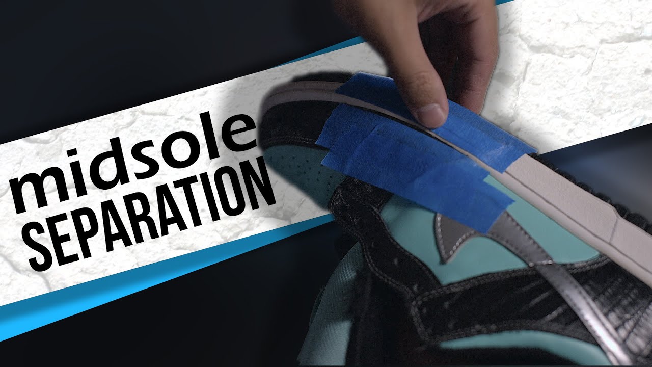 Fixing Midsole Separation on Nike Dunks