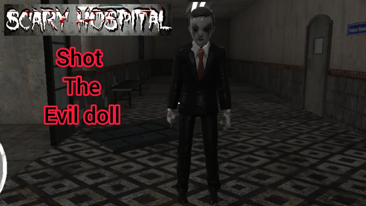Scary hospital 3d horror game shot The Evil doll 