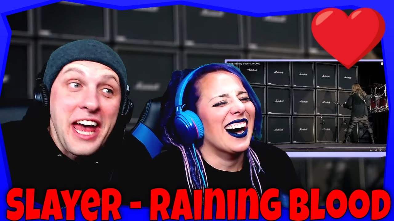 Slayer - Raining Blood (Live 2010) THE WOLF HUNTERZ Reactions