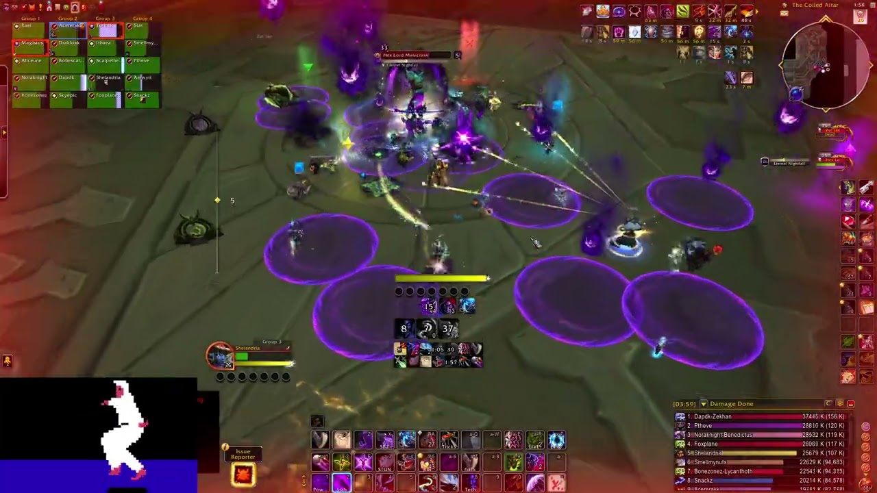PTR Raid Testing - Heroic The Coiled Altar