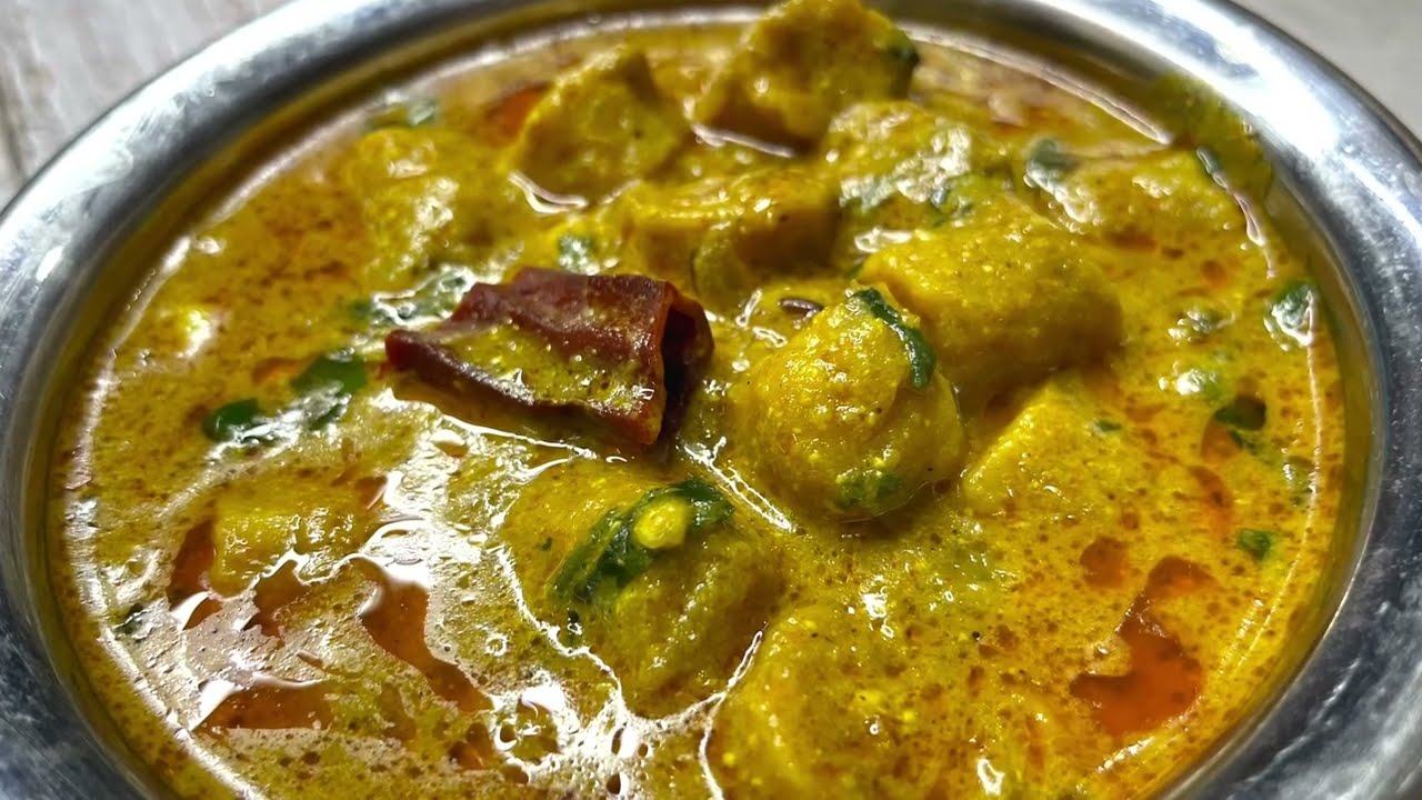 Authentic Rajasthani Gatte ki Sabji | बेसन के गट्टे की सब्ज़ी | Traditional Gatta Curry Recipe