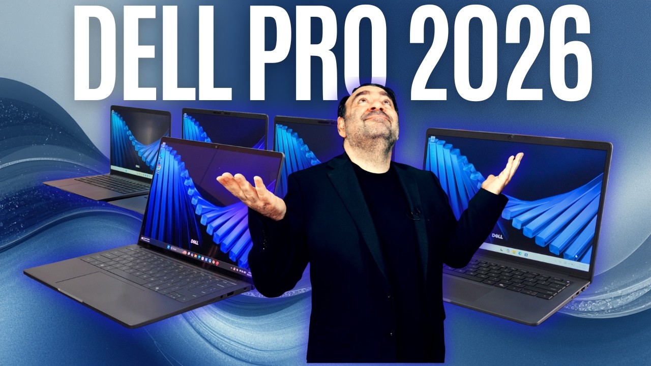 Dell Pro 2026: тоньше, легче и мощнее