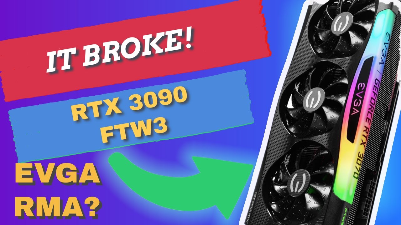 DEAD! Nvidia RTX 3090 FTW3 Stops Working, Will EVGA RMA IT?