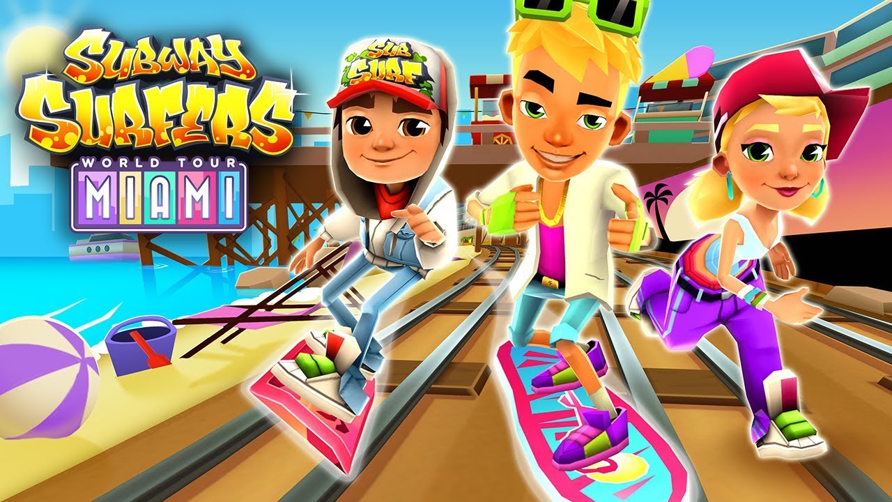 🇺🇸 Subway Surfers World Tour 2017 - Miami (Official Trailer)