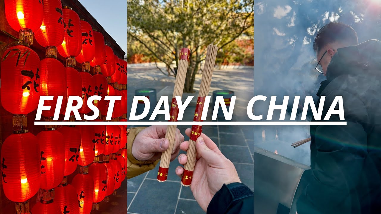 Our First Day in Beijing | Temples, Wandering & Peking Duck