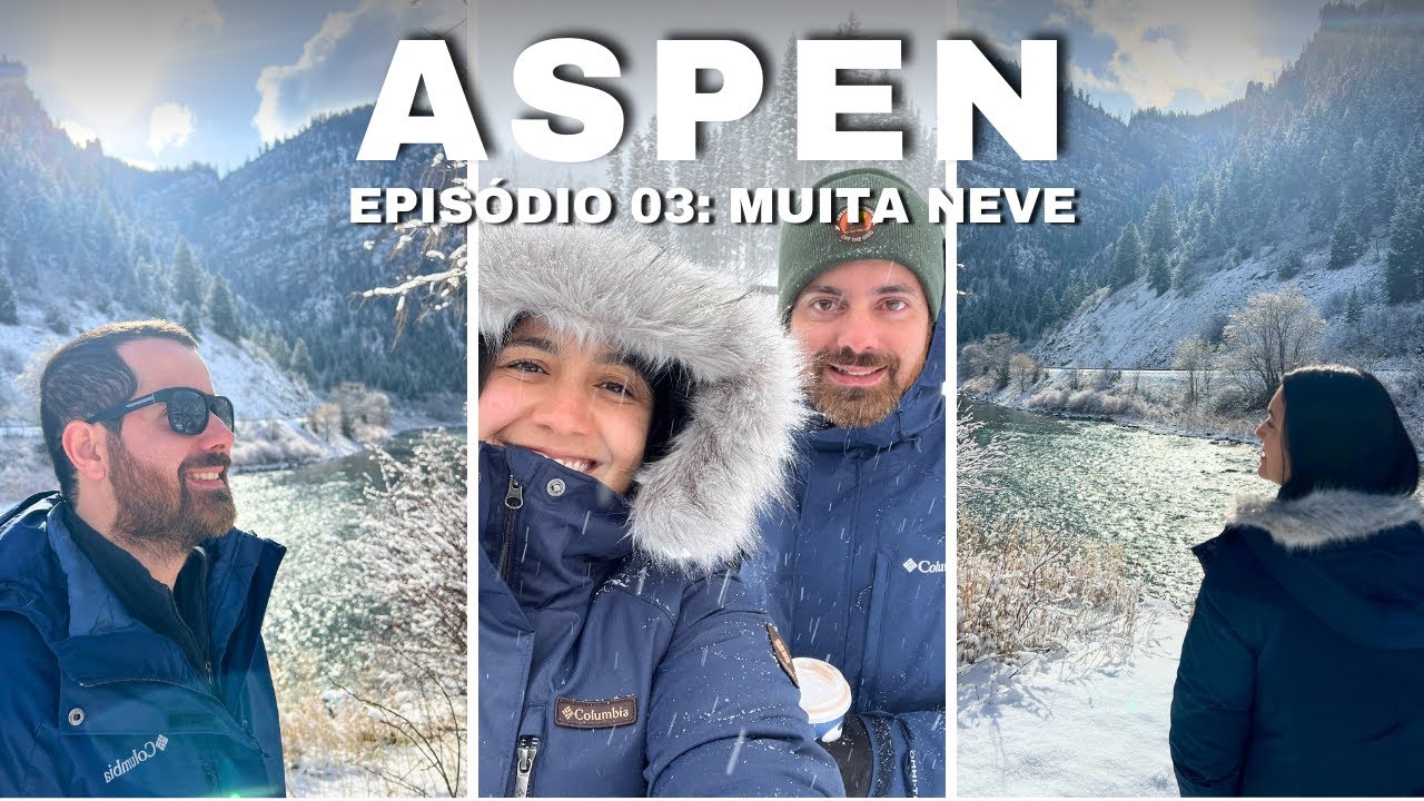 O QUE FAZER NO COLORADO? ASPEN, SNOWMASS, VAIL E MUITA NEVE EM UM DIA!