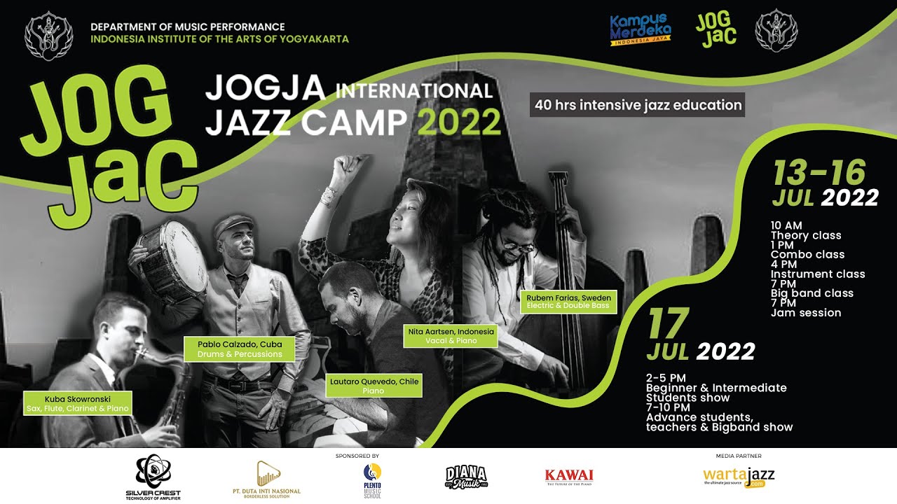 CONCERT JOGJA INTERNATIONAL JAZZ CAMP 2022 - RESITAL 1