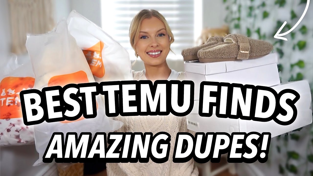 HUGE TEMU HAUL | CLOTHING, SHOES, ACCESSORIES & MORE *AMAZING DUPES!*