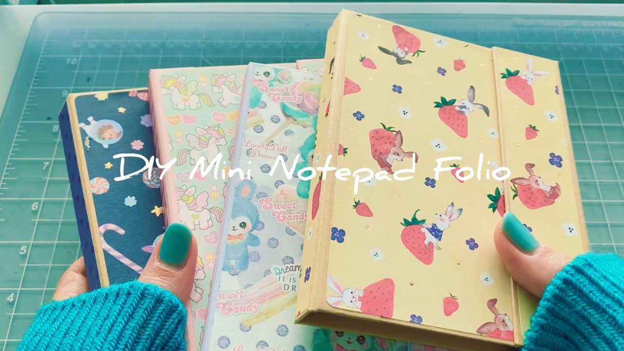How to Make Mini Notepad Folio: Perfect Mother’s Day gift!