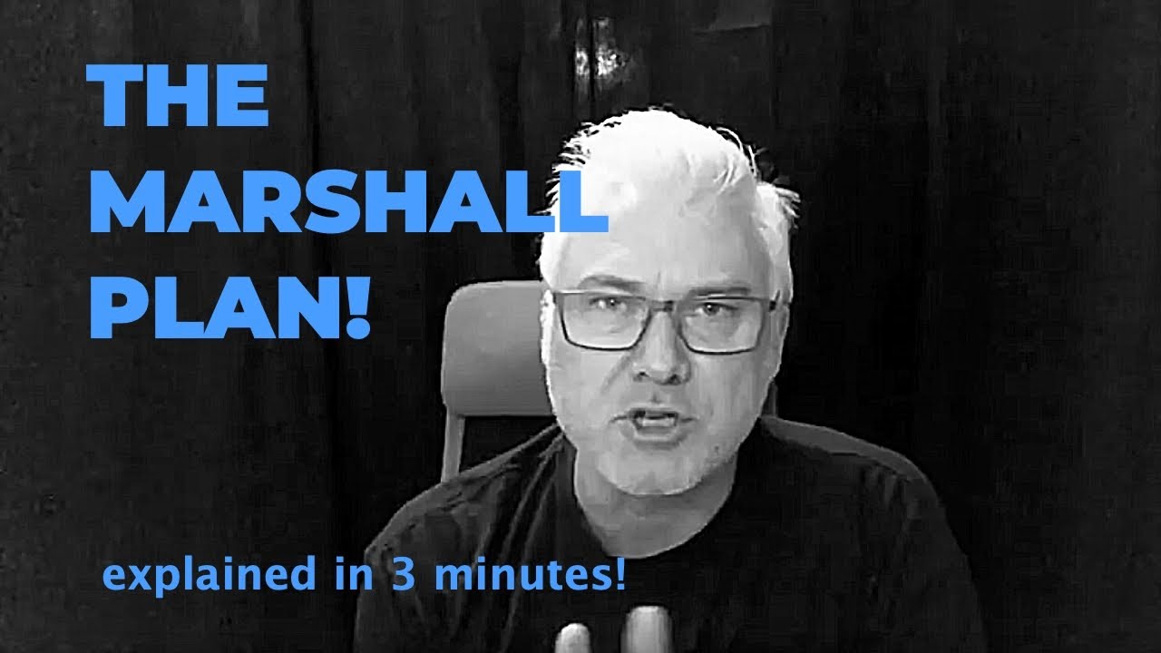 The Marshall Plan explained in 3 minutes.