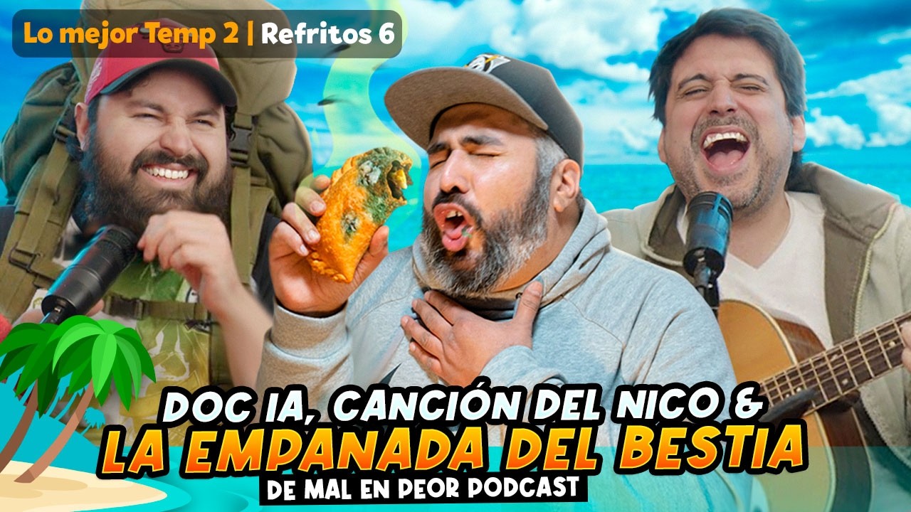 AL BESTIA SE LO 😳 Y EL DOC IA #6 LO MEJOR del 2025 De Mal en Peor Podcast