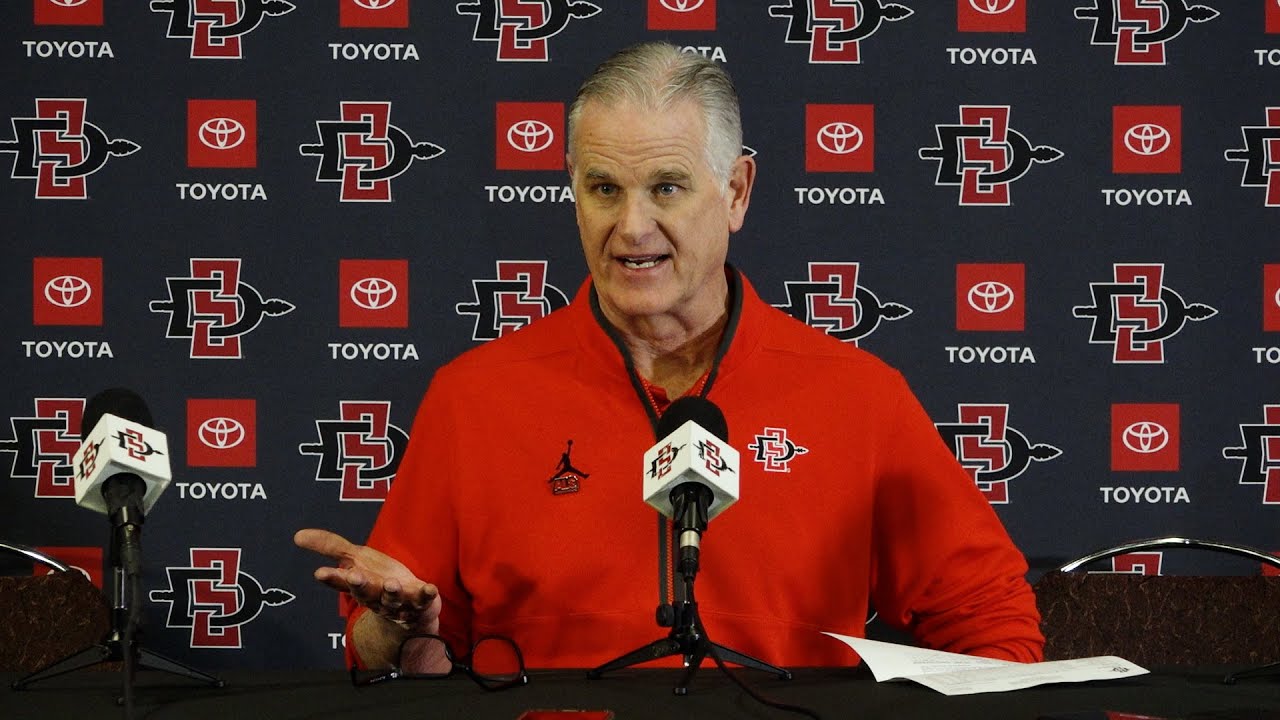 SDSU MEN'S HOOPS: DUTCHER, MILES BYRD & BJ DAVIS POST GAME AFTER CSU