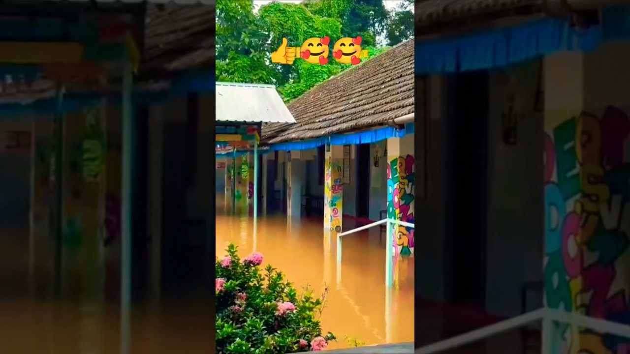 DYFI cleaning the flooded school... 👍🥰🥰#flood #cleaning#school#dyfi#shortsfeed