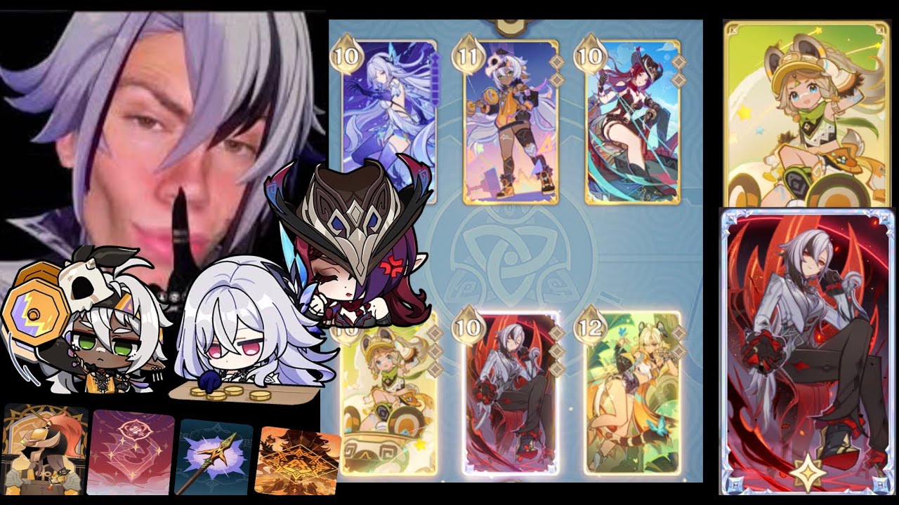 arlecchino is unkillable! (genshin tcg)