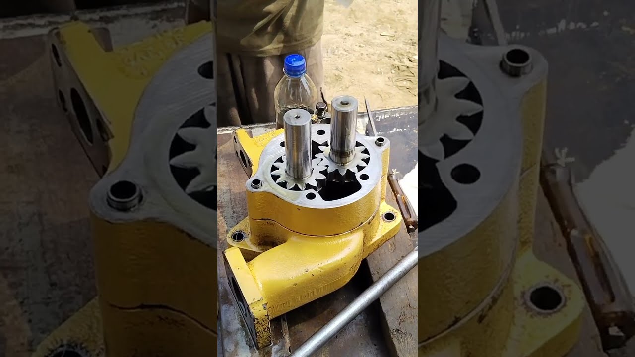 cat dozar gear pump leak o ring put new o ring