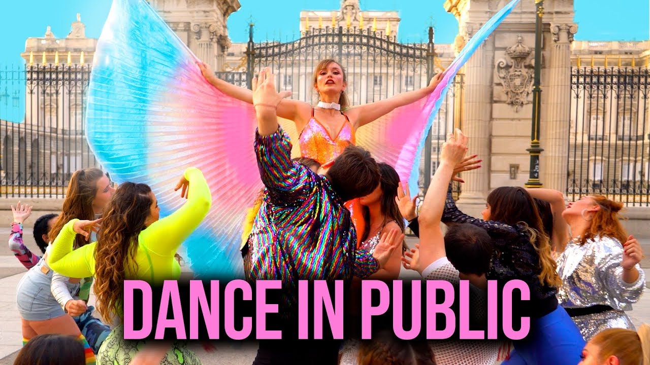 [DANCE IN PUBLIC] Bailando en LA CALLE (Lady Gaga, Beyoncé, Katy Perry,..) | Uy Albert!