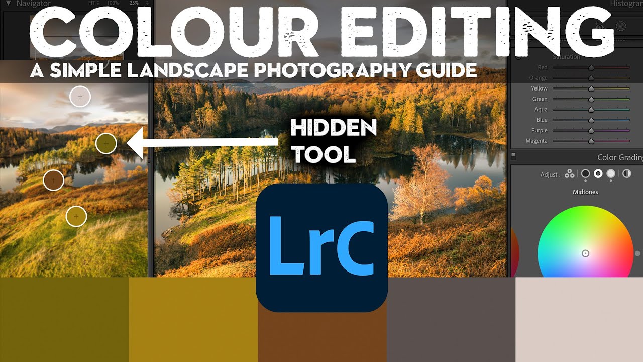 A SIMPLE guide to COLOUR editing in Lightroom + HIDDEN Adobe tool!