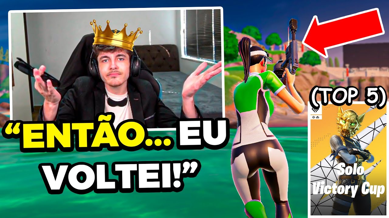COMO PROMETIDO! SUETAM *TOP 5* SOLO CASH CUP 🏆 (Gameplay Completa)