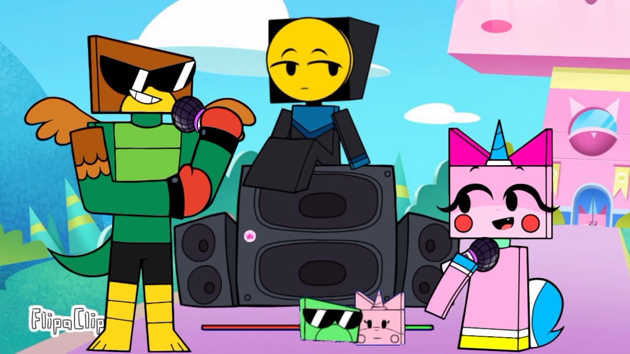 Unikitty friday night funkin (NOT MOD!!!!!!!) []animation[]