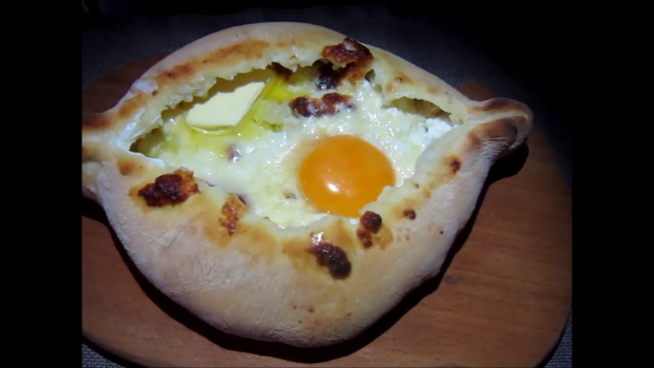 Аджарские хачапури  Мастер класс из  Old Boulevard Restaurant. Adjarian khachapuri master class
