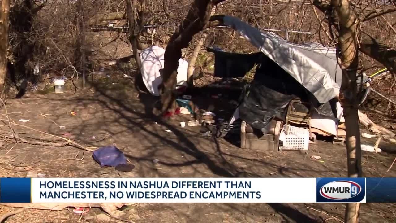 Homelessness in Nashua different than Manchester, with no widespread encampments