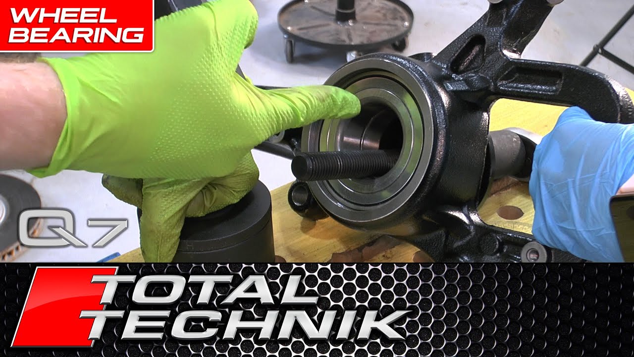 How to Replace Pressed Wheel Bearing COMPLETE GUDE | Audi Q7, Touareg, Cayenne, Land Rover, Jaguar