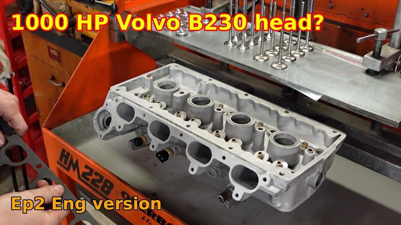 800hp Volvo 16v B230 Build. English version EP 2