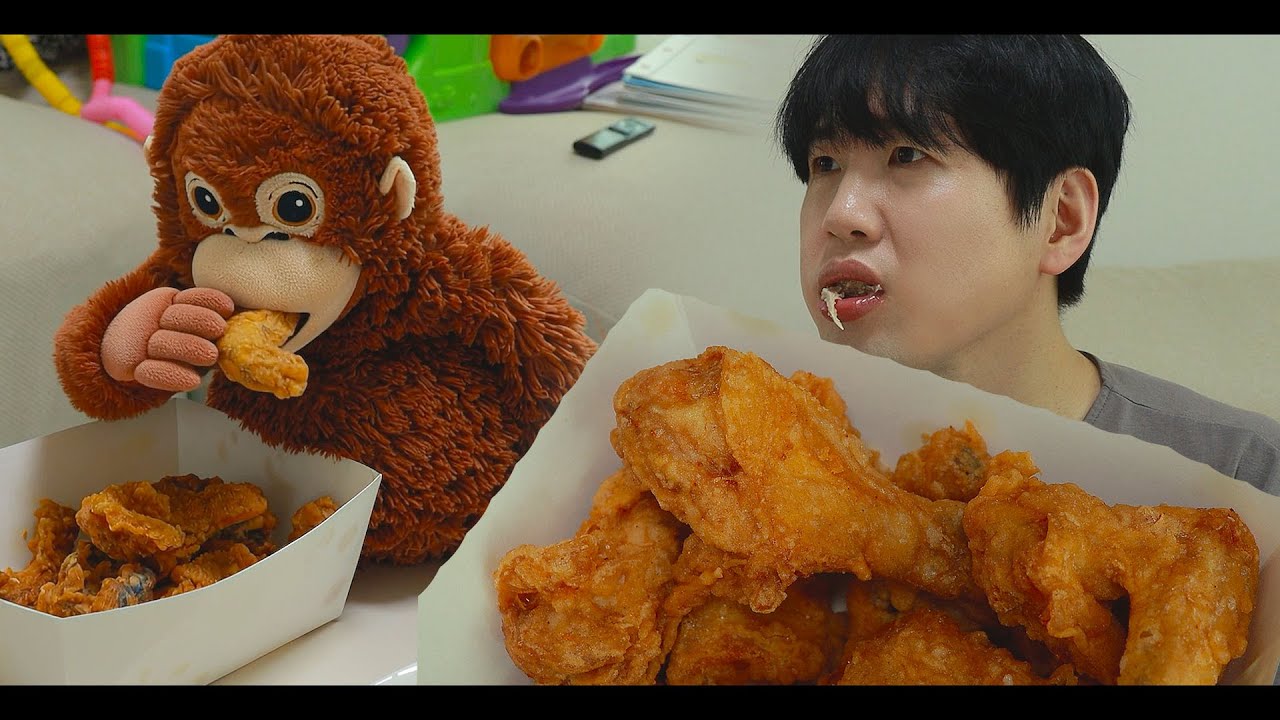 우리 집에 이상한 일이 자꾸 생긴다.. Weird things happen to my house.. 처갓집 후라이드 먹방