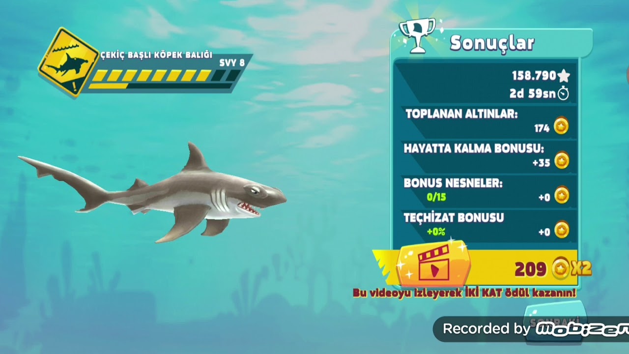 Hungry shark evolution oynadım