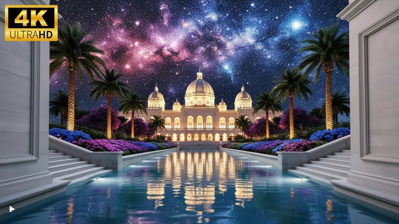 What If Palaces Were Carved From the Cosmos? | 4K Fantyra Studios