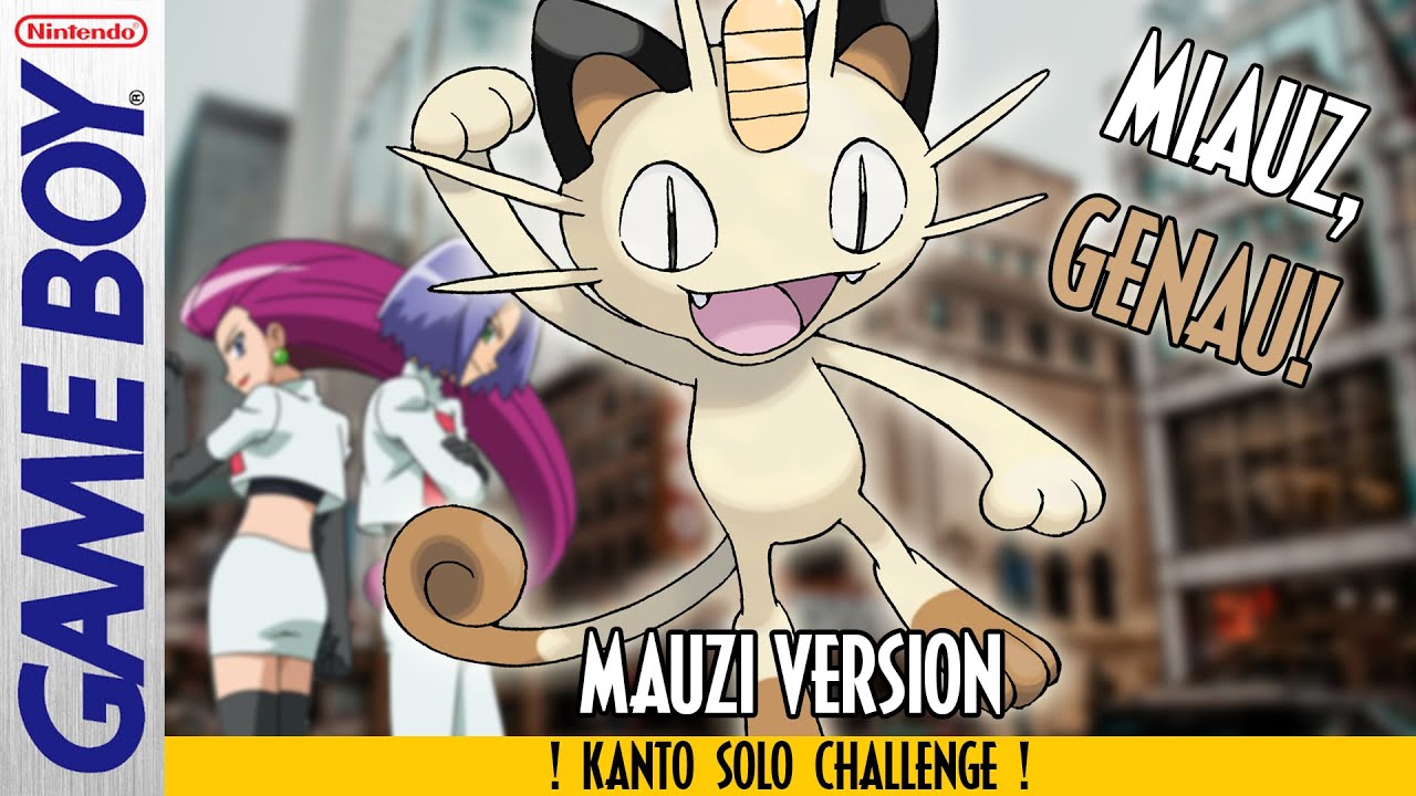 Kann MAUZI aus TEAM ROCKET Pokemon Blau & Rot durchspielen?