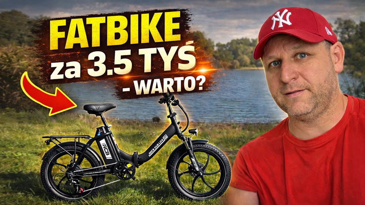 RCB RK6 – Lekki FATBIKE za 3.5 TYŚ ⚡ Czy warto kupić?