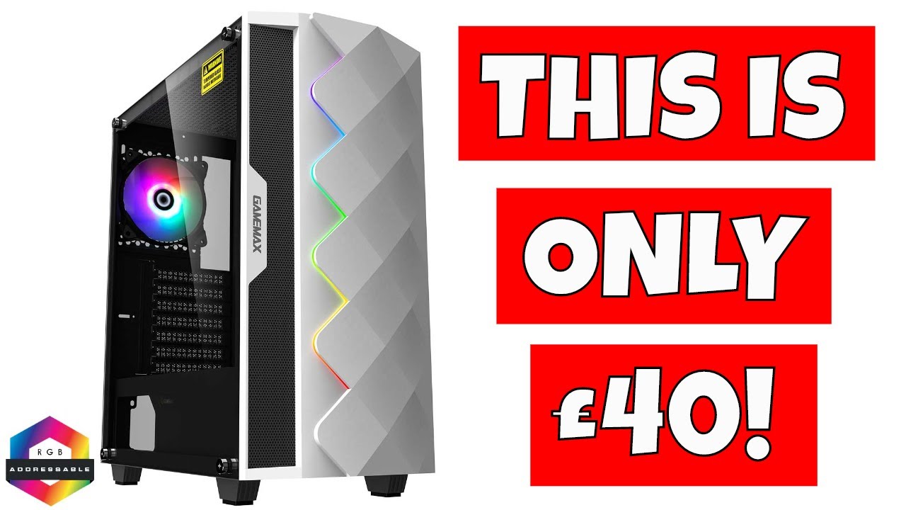 Gamemax Diamond Budget Minded ATX RGB PC Case