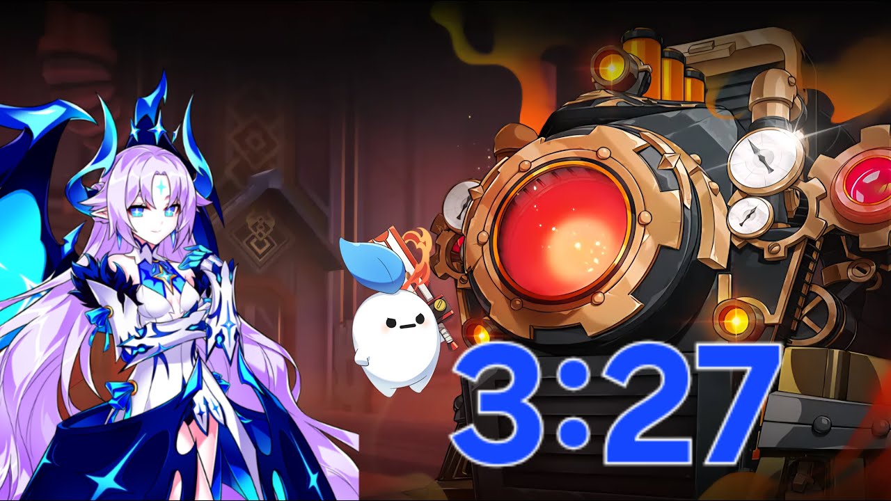 [Elsword KR/엘소드] 부스팅 이노센트 보급로 열차 탈환 3:27 / Innocent Recapture the Supply Train play 3:27
