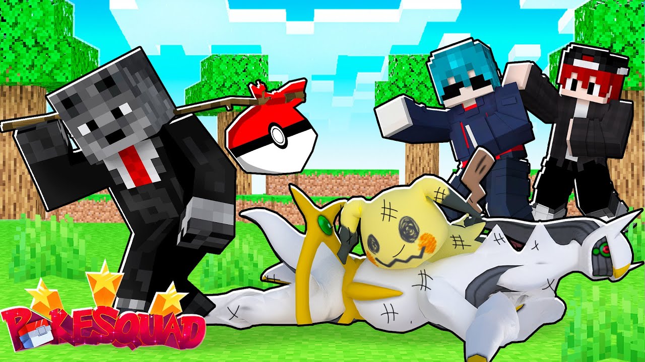 ACABOU... PERDI um POKEMON na POKESQUAD no Minecraft