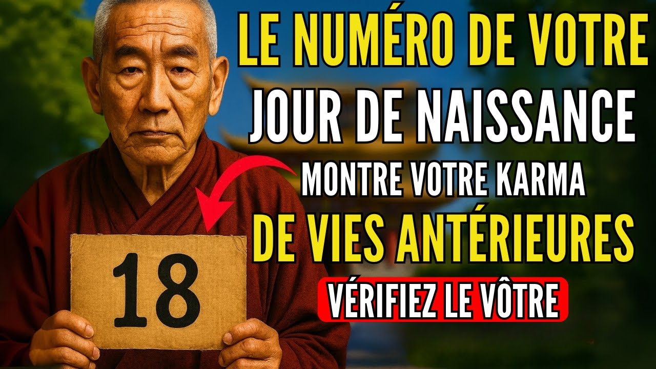 Ce que le NUMÉRO de votre jour de naissance dit sur votre karma de vies antérieures