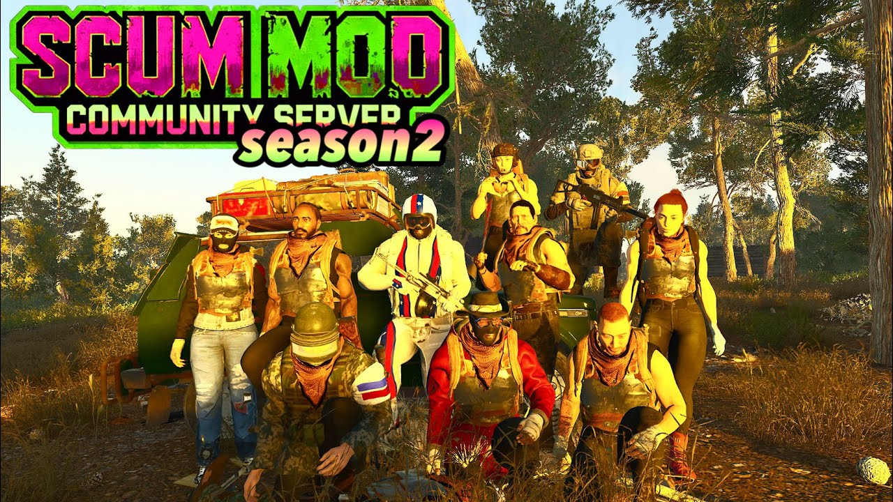 #END【MOD鯖 SCUM】シーズン2！まさかのサ終！？最後に鯖主から思わぬプレゼント！！NPCがマシンガンをぶっ放すイカレた海外鯖でPVP