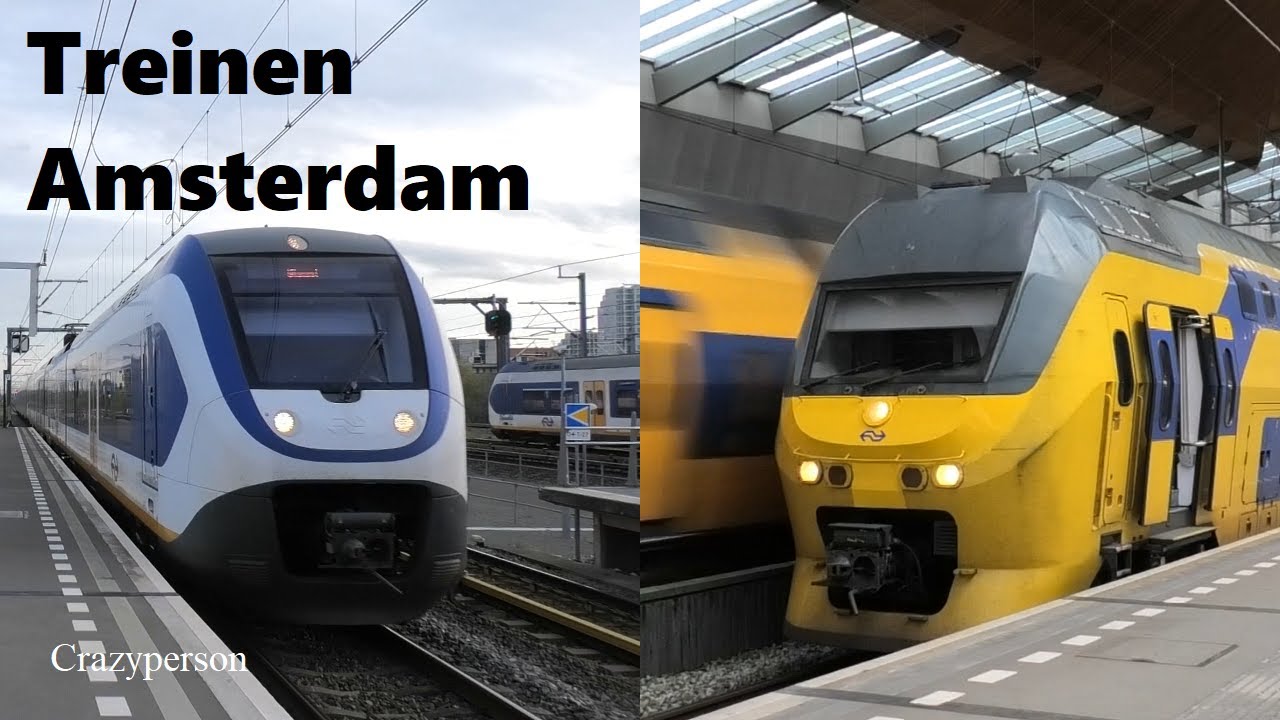 Treinen op Station Amsterdam Bijlmer ArenA - 8 Nov. 2022